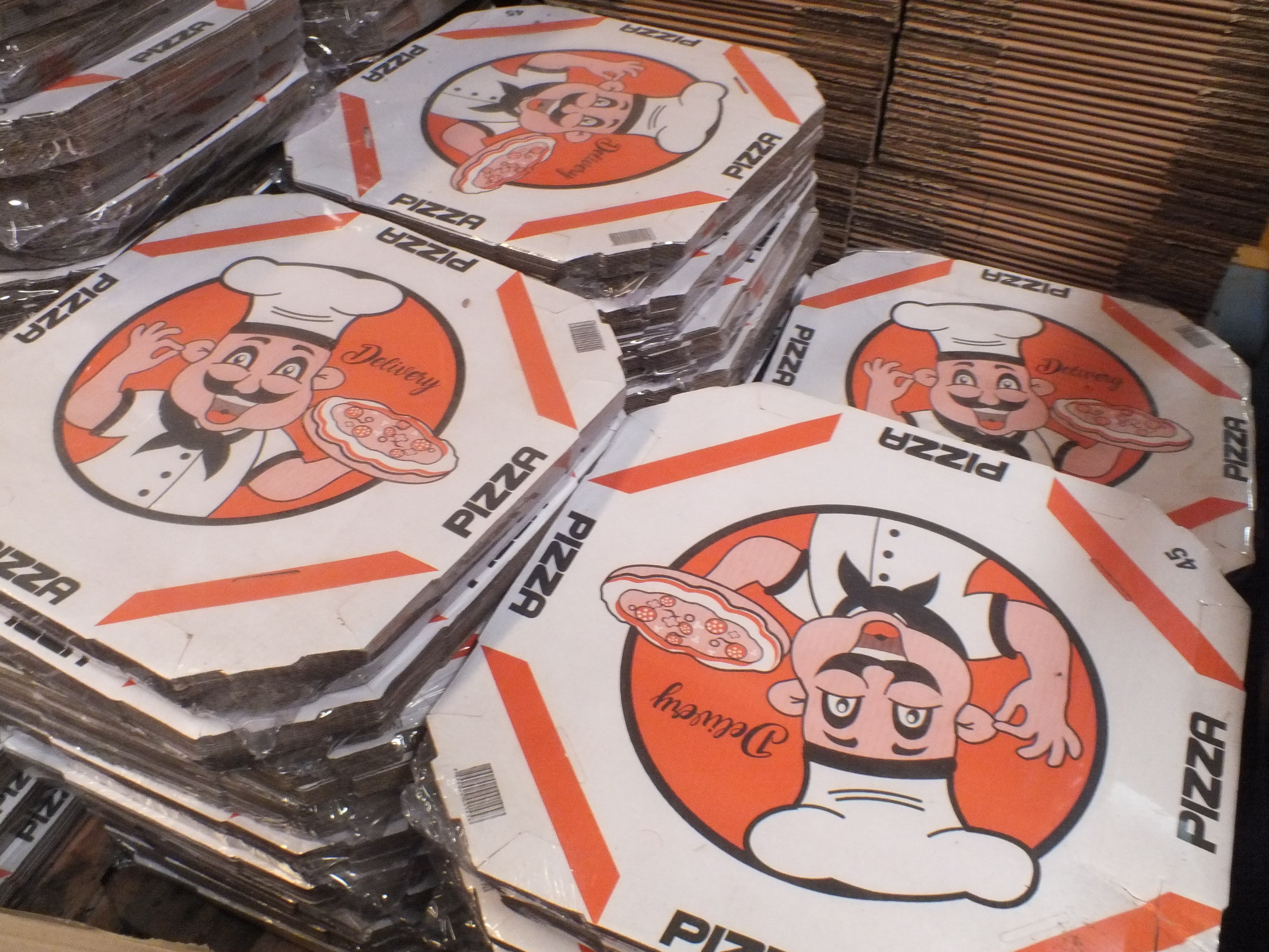 Caixas de pizza personalizadas